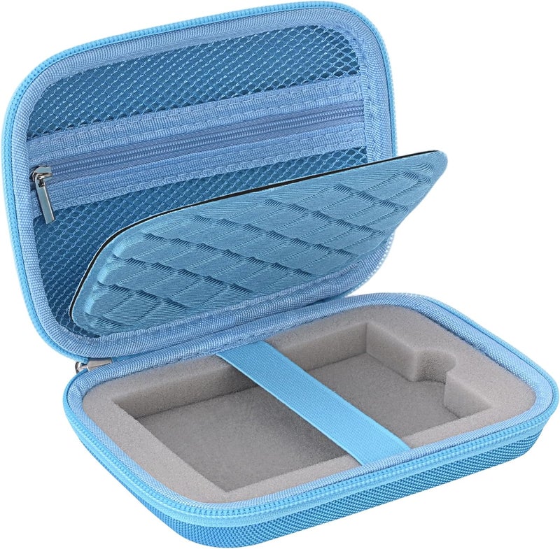 stukcaze External Hard Drive Case for Seagate 1TB 2TB 4TB 5TB HDD Hard Drives EVA Portable Carrying Case - Blue - Image 1